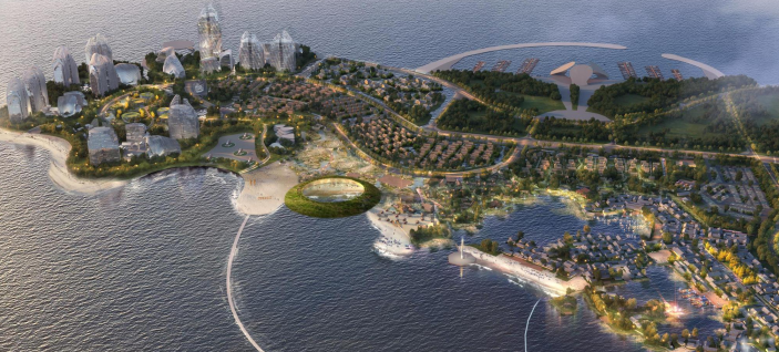 鉴黑担保网成功中标中南置地唐山湾风情幼镇项目设计